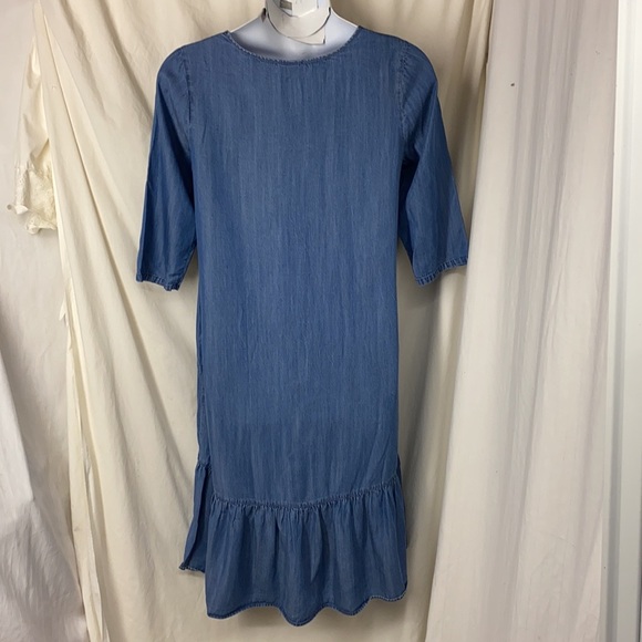 Set Sail Chambray Tencel Dress